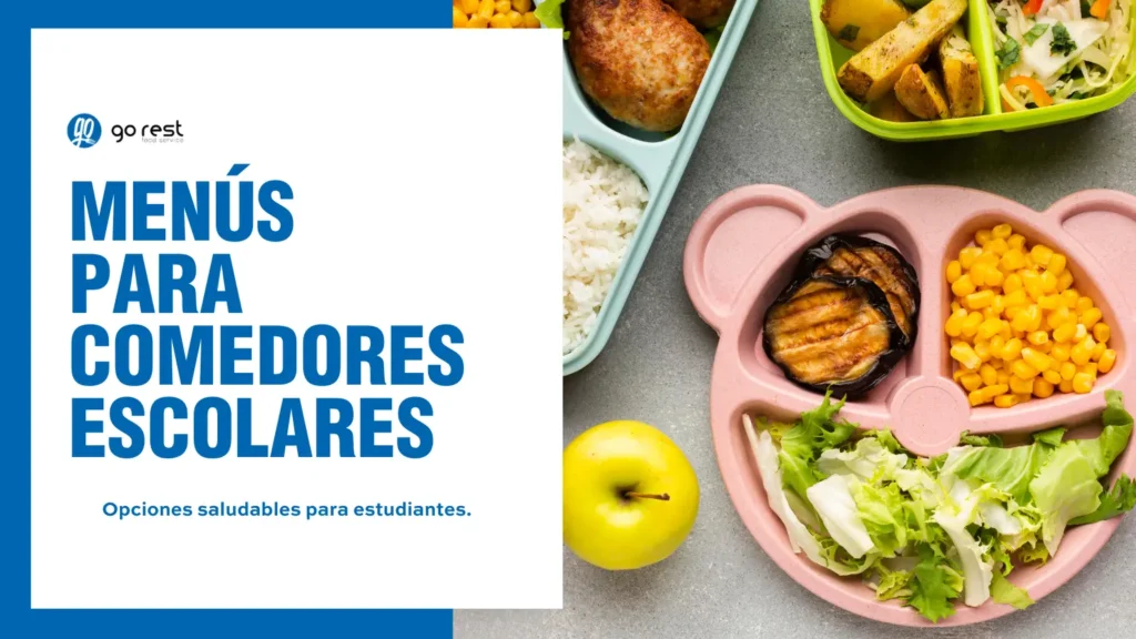 menús para comedores escolares