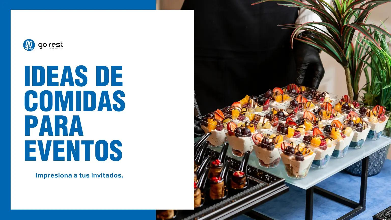 ideas de comidas para eventos