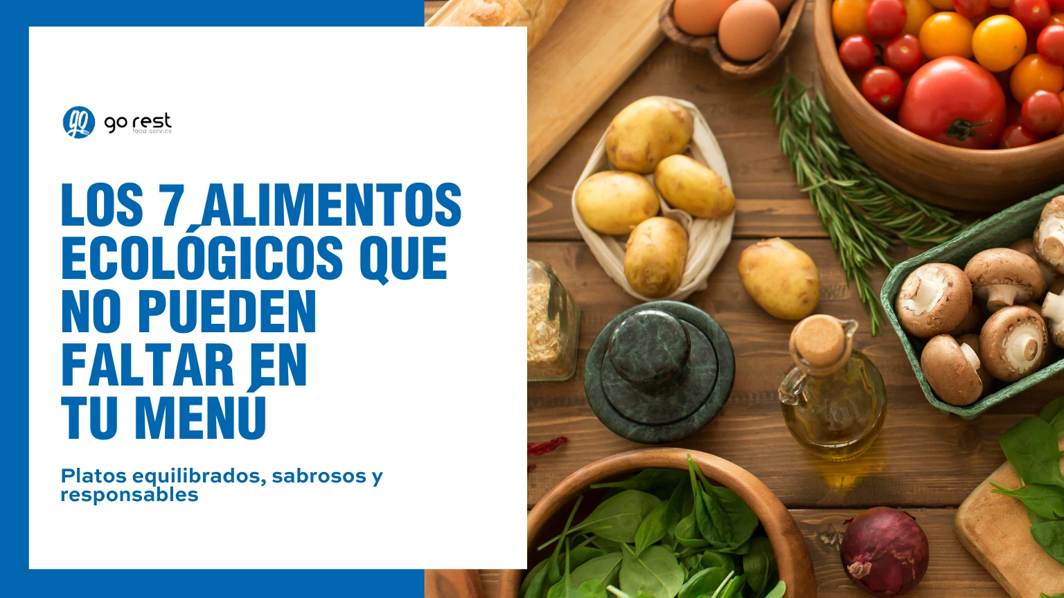 alimentos ecológicos menú